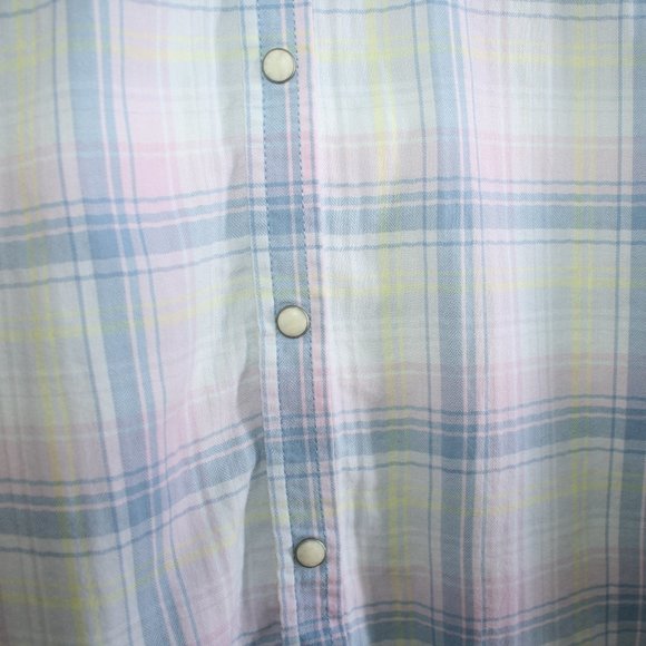 AEO | Vintage Boyfriend Flannel Shirt | Large - Picture 5 of 16
